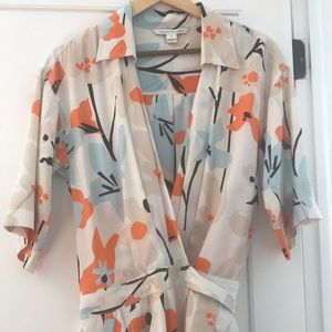 Diane Von Fustenberg shorts romper